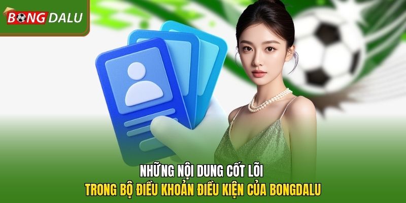 Những nội dung cốt lõi trong bộ điều khoản điều kiện của bongdalu